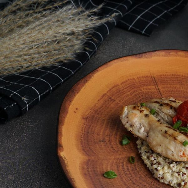 Тарелка 26,6 см h3 см Wood Fusion P.L. Proff Cuisine [4]