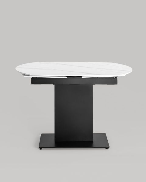 Стол обеденный Хлоя раскладной 120-180*90 керамика светлая