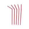 Трубочки для коктейля со сгибом красные, 21 см, d 5 мм, 1000 шт