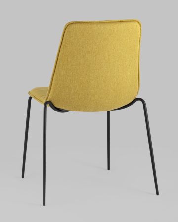 Стул Мелани рогожка желтый
