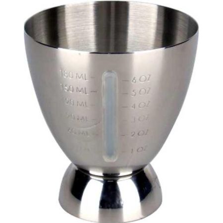 Джиггер  180 мл нерж. с делениями P.L. - Kingtex
