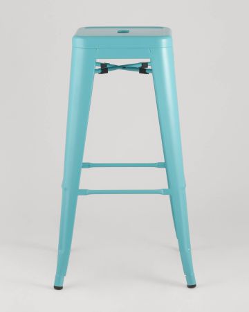 Стул барный TOLIX голубой матовый