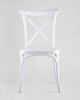 Стул Кроссбэк пластиковый белый
