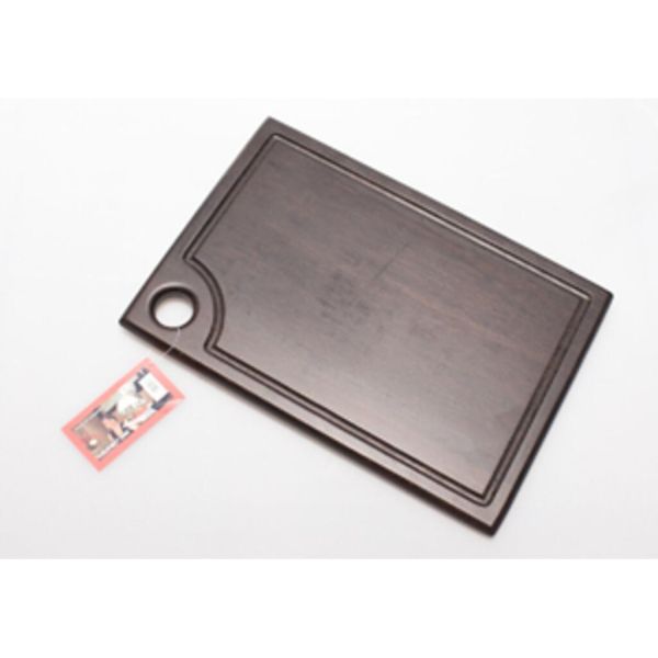 Доска для подачи 33*23*1,9 см, черная, прессованный бамбуковый уголь, P.L. Proff Cuisine