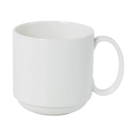 Кружка 250 мл белая d 7,8 см h8 см Simply Fine Plus Stackable Noble [6]