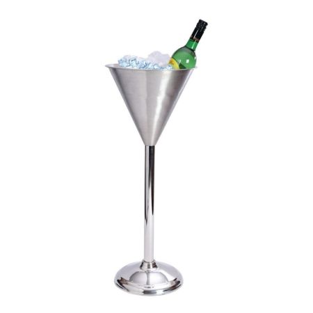 Емкость Ведро для охлаждения бутылок 3,5 л d 25,5 см h70 см нерж. на подставке P.L. Proff Cuisine