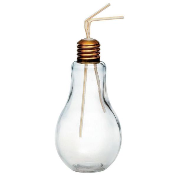 Банка для подачи коктейлей 900 мл "Лампа" с крышкой d 10 см h22 см P.L. Proff Cuisine [1]