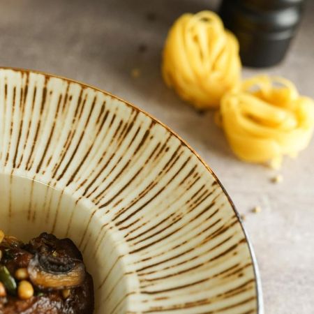 Тарелка глубокая 450 мл d 23 см h8,5 см для пасты, для супа Legna By Bone Innovation [6]