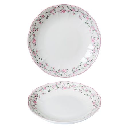 Салатник 1000 мл d 26 см h 4,5 см Retro Ritz-La Vie En Rose Noble [6]