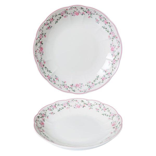 Салатник 1000 мл d 26 см h 4,5 см Retro Ritz-La Vie En Rose Noble [6]