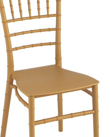 Стул Chiavari (Кьявари) пластик золотой
