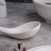 Ложка для мисосупа 15 см белая фарфор P.L. Proff Cuisine [10]