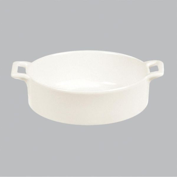 Бульонница 550 мл d 15,8 см h4,5 см с ручками белая фарфор P.L. Proff Cuisine [5]