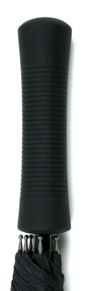 Зонт-трость механический серый, полиэстер