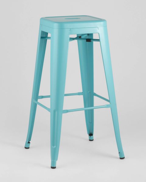 Стул барный TOLIX голубой матовый