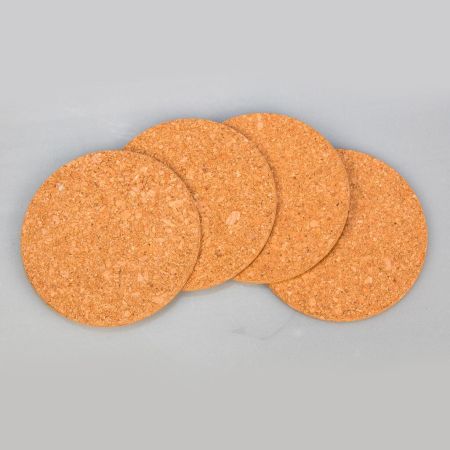 Подставка под горячее 15,2*1 см, набор 4шт, пробка P.L. Proff Cuisine