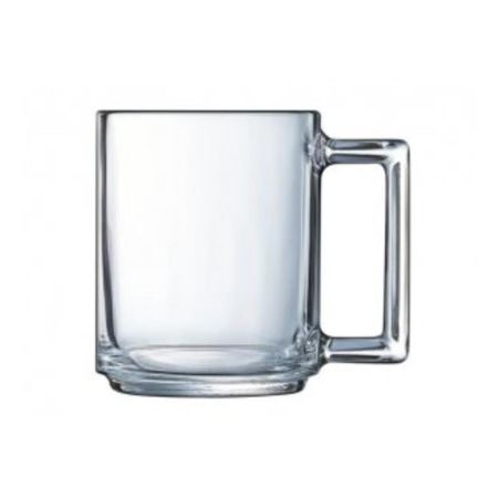 Кружка 250 мл прозрачная "Фитнес" стекло d 7,2 см h9 см Arcoroc [12]