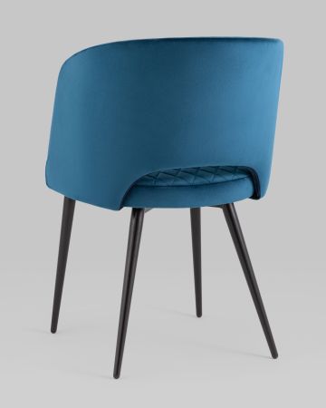 Стул-кресло Дарелл велюр синий