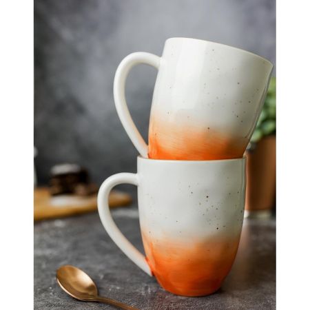 Кружка 450 мл оранжевая d 9 см h11 см фарфор "The Sun Eco" P.L. Proff Cuisine [4]