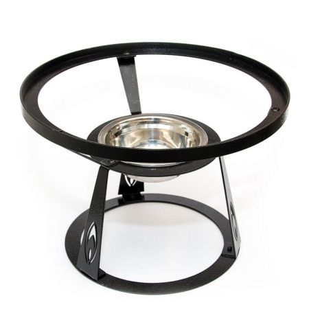 Сковорода для подачи саджа 34 см 2 ручки + подставка сталь P.L. Proff Cuisine