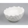 Салатник  150 мл d 15 см h8,5/7 см Crush Honeycombs белый фарфор P.L. Proff Cuisine [3]