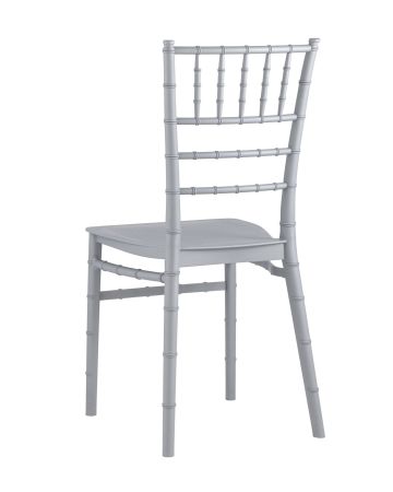 Стул Chiavari (Кьявари) пластик серебряный