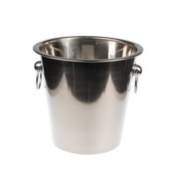 Ведро для шампанского d 22/13,5 см h19 см 4 л нерж. P.L. - BarWare