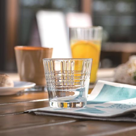 Стакан Олд Фэшн 250 мл "Стэк ап кросс Optical" d 8,5 см h8,5 см Arcoroc [6]