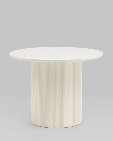 Стол обеденный Ballet 100*75 молочный