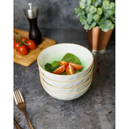 Салатник 510 мл d 15 см h6 см зеленый фарфор "The Sun Eco" P.L. Proff Cuisine [6]