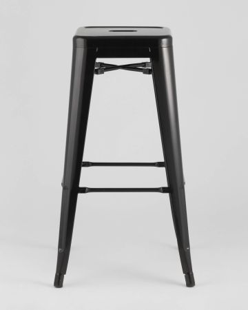 Стул барный TOLIX черный глянцевый