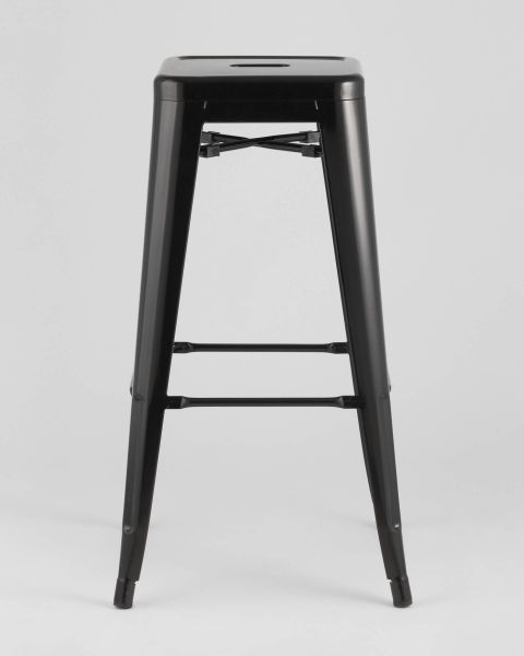 Стул барный TOLIX черный глянцевый