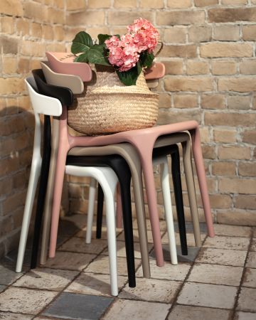 Стул Neo пластик белый