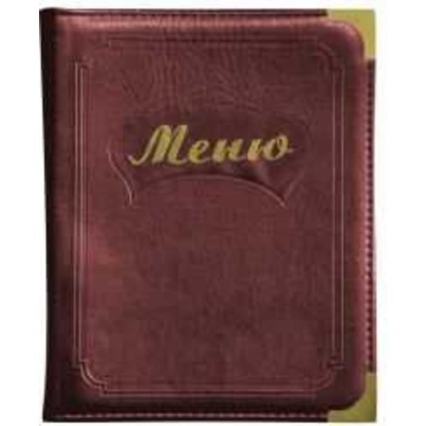 Папка для меню А5 бордовая, P.L. - BarWare