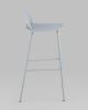 Стул барный Mist серо-голубой