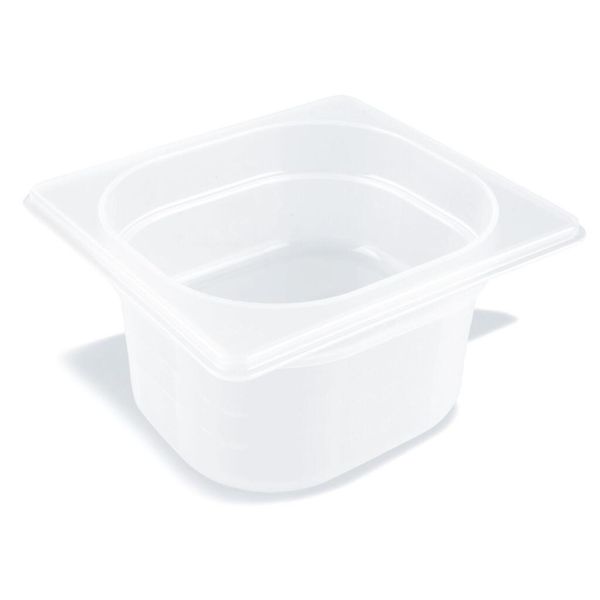 Гастроемкость 1/6 h100 мм полипропилен 176*162*100 мм 1,6 л P.L.