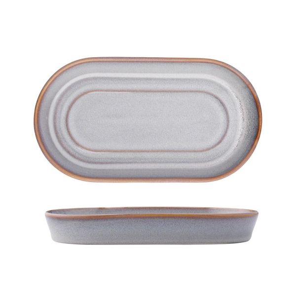 Блюдо овальное 24*13,8 см h2,8 см Evolution Mont Blanc P.L. Proff Cuisine [4]