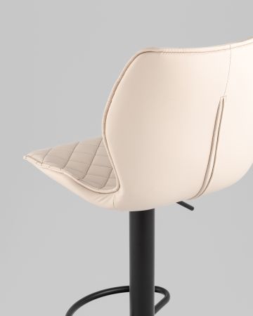 Стул барный Dome экокожа светло-серый 2 шт