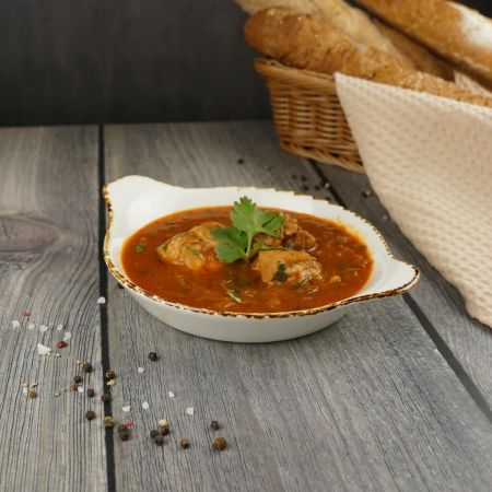 Блюдо круглое d 17 см h3,2 см 350 мл с ручками Organica Grain P.L. Proff Cuisine [6]