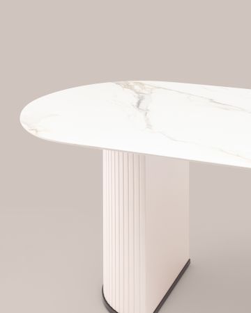 Стол обеденный Opera 180х90 белый