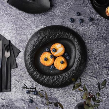 Блюдо круглое d 26,5 см h3,3 см Black Raw Stellar P.L. Proff Cuisine [1]