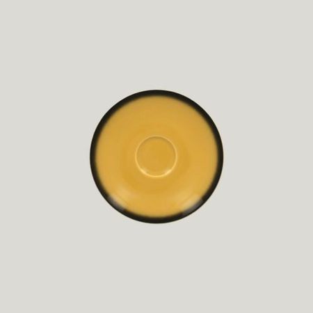 Блюдце RAK Porcelain LEA Yellow 15 см, для чашки 81223411 (желтый цвет)