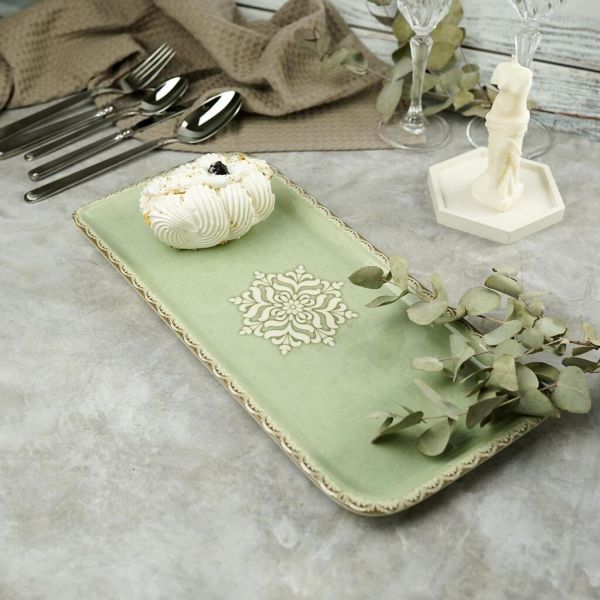 Блюдо прямоугольное 35*16 см Rome By Bone Innovation [1]