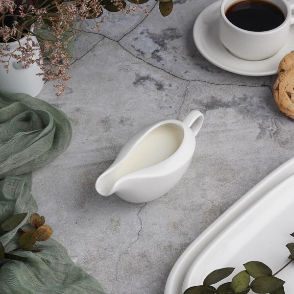 Соусник 100 мл фарфор с ручкой белый фарфор P.L. Proff Cuisine [10]