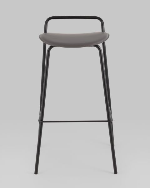 Стул барный Mantis экокожа темно-серый