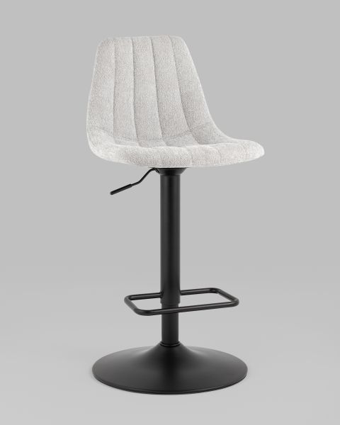 Стул барный Code рогожка светло-серый