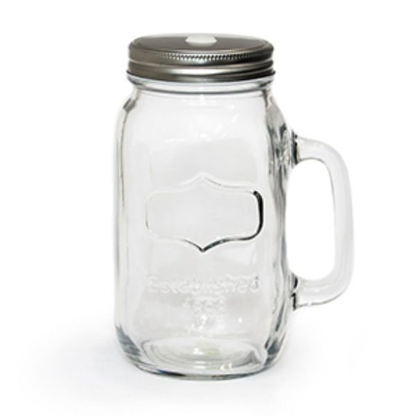 Банка для подачи коктейлей 1000 мл с крышкой d 12,5 см h18 см P.L. Proff Cuisine [1]