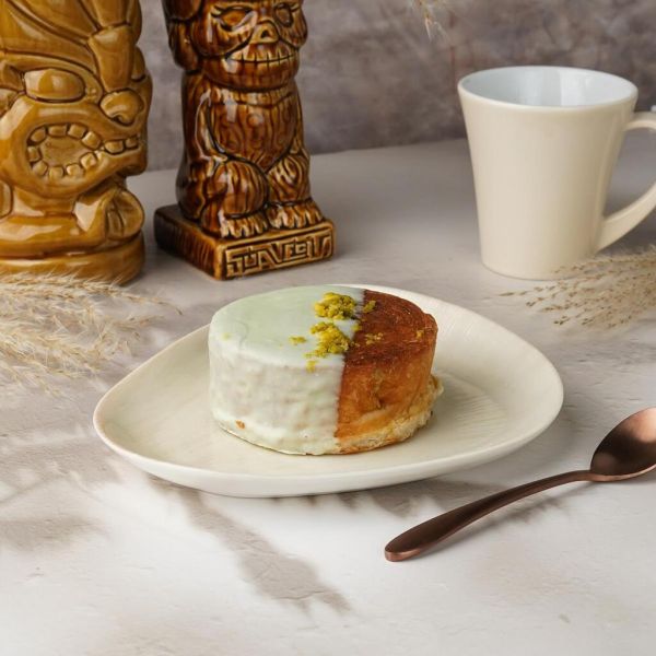 Тарелка 19*16,5 см овальная Velho Island Ivory By Bone Innovation [6]