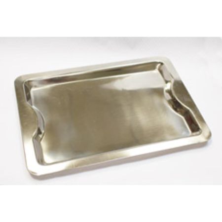 Блюдо прямоугольное 41*29 см (поднос с ручками) нерж. P.L. Proff Cuisine