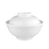 Бульонница мисосупница 450 мл d 15,3 см h10,5 см с крышкой белая фарфор P.L. Proff Cuisine [3]
